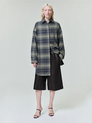 Womens Flannel Relaxed Shirt