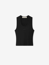 Womens Rib Knit Fitted Tank