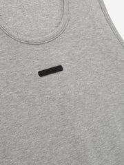 Womens Rib Knit Fitted Tank