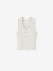 Womens Rib Fitted Tank