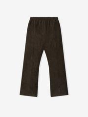 Suede Fleece Flare Pant
