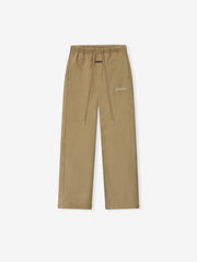 Womens Suede Fleece Signature Relaxed Pant