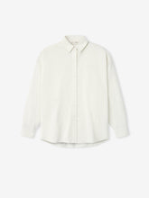Womens Cotton Oxford Signature Button Up Shirt