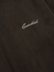 Suede Fleece Signature Modern Track Jacket W/ Piping