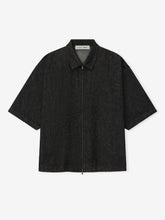Denim Full Zip Work Shirt