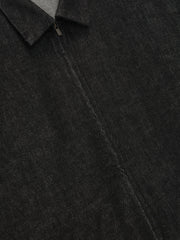 Denim Full Zip Work Shirt