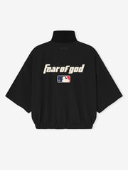 MLB 3/4 Sleeve Half Zip Jacket