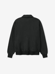 Sunfaded Half Zip Polo Sweatshirt