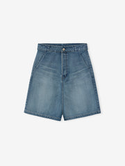 Denim Utility Shorts