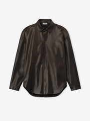 Leather Relaxed Shirt
