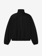 Wool Ripstop Half Zip Track Jacket