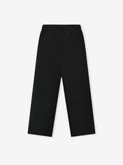 Double Weave Wool Wide Leg Drawstring Pants
