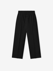 Cotton Wool Oxford Wide Leg Drawstring Pants
