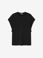 Womens Sheer Viscose Sleeveless Tee