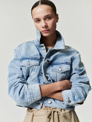 Womens Denim Trucker Jacket