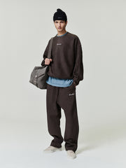 Suede Fleece Signature Relaxed Pant
