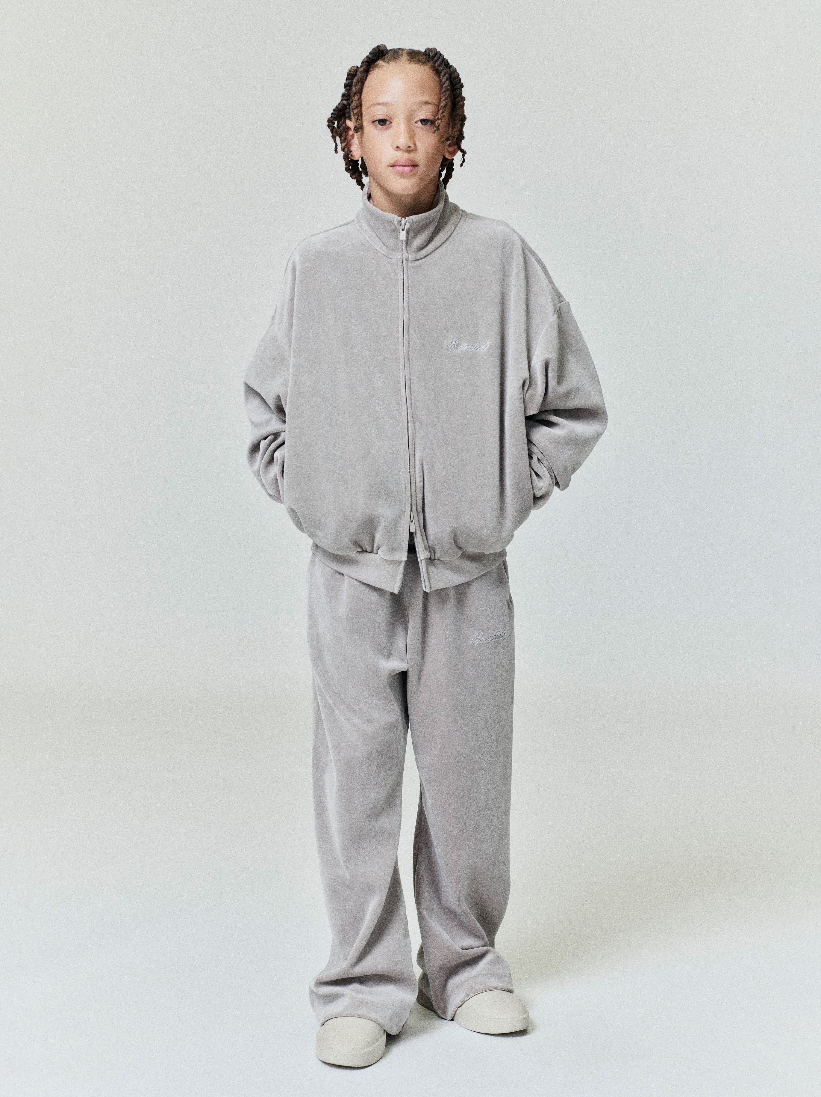 Kids Velour Flare Sweatpant