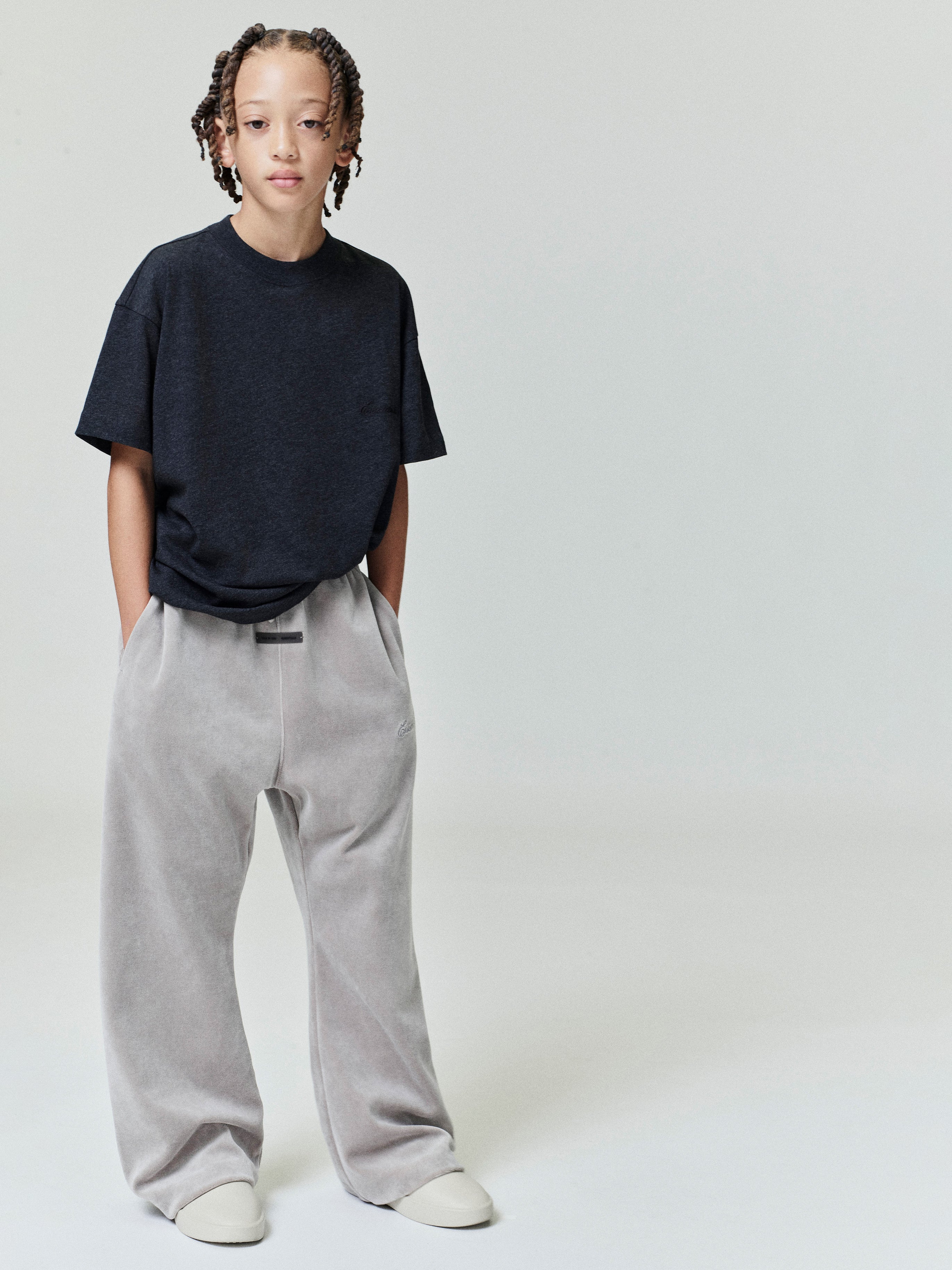 Kids Embroidered Essential Tee