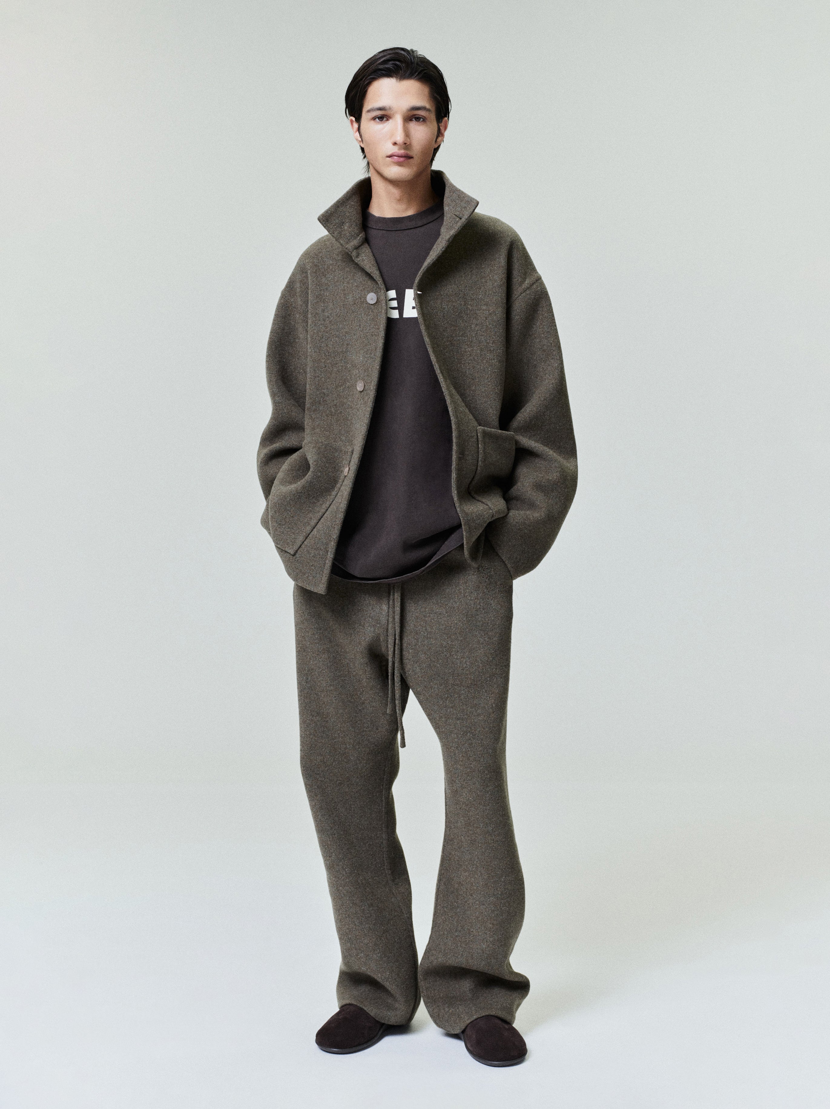 Double Face Wool Cashmere Sport Jacket