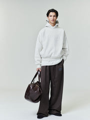 Embossed Essentials 90s Fit Hoodie