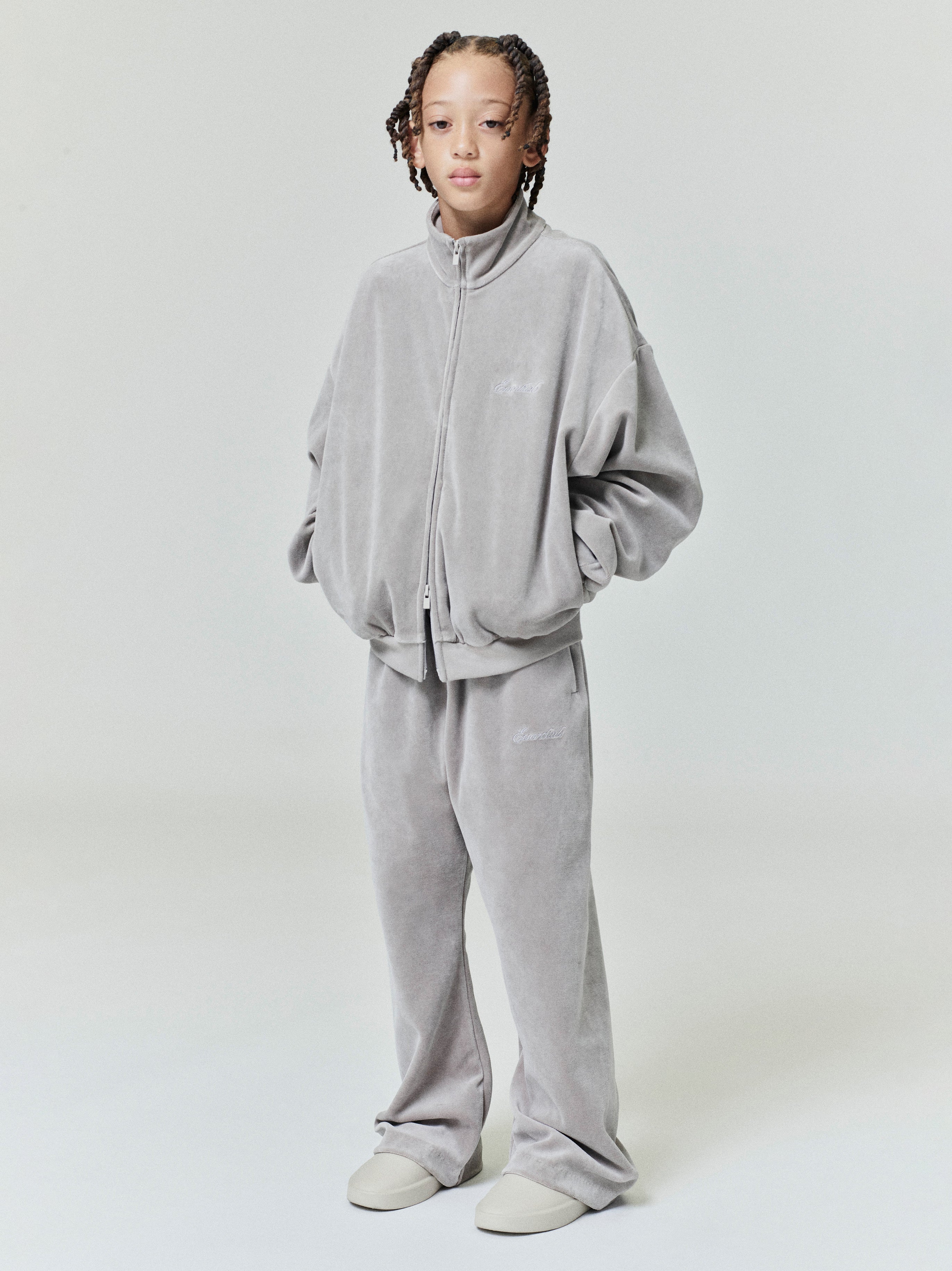 Kids Velour Flare Sweatpant