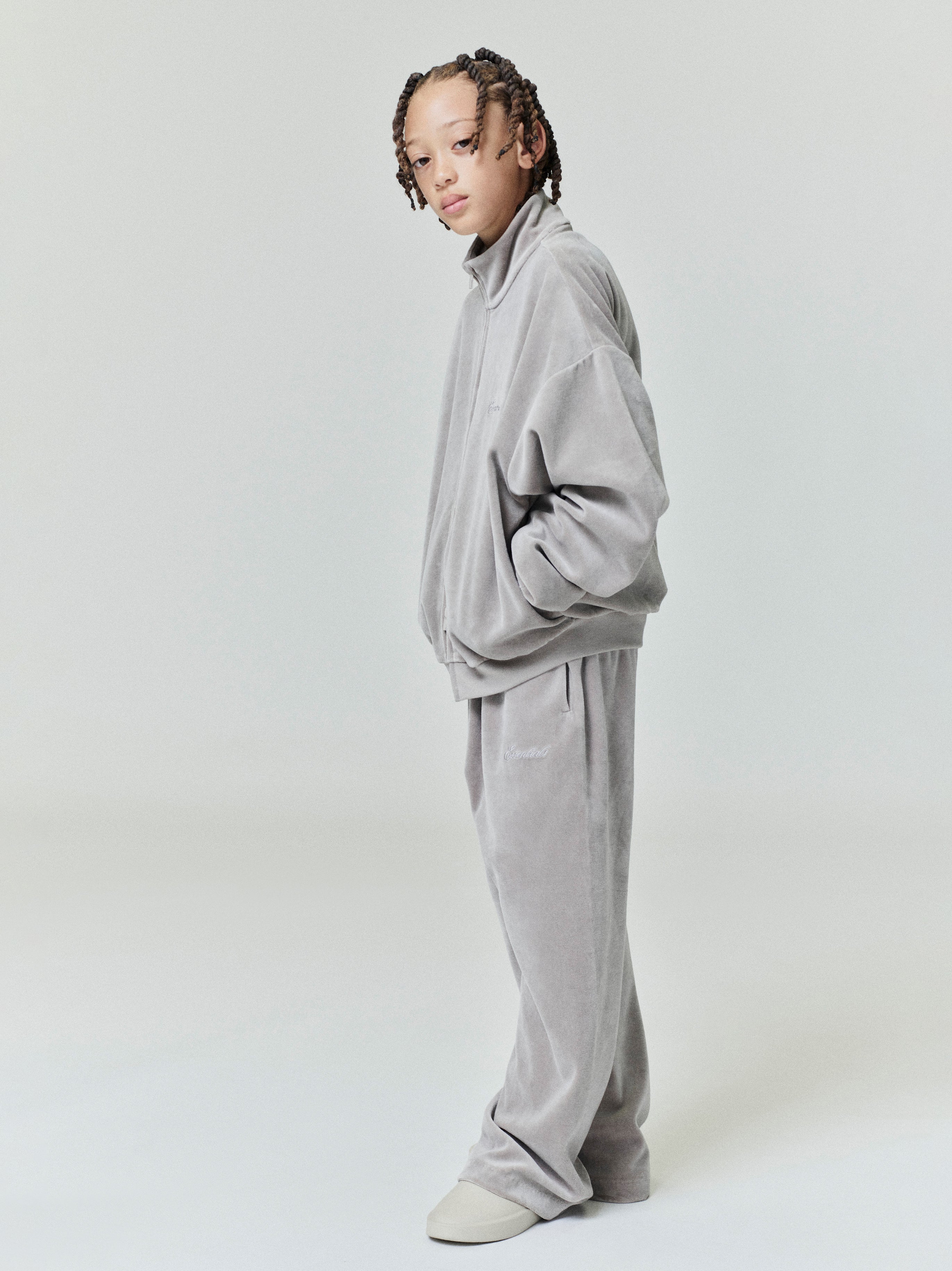 Kids Velour Flare Sweatpant
