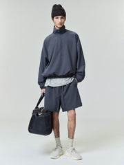 Tech Nylon Half Zip Track Jacket