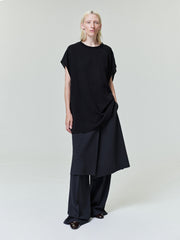 Womens Sheer Viscose Sleeveless Tee