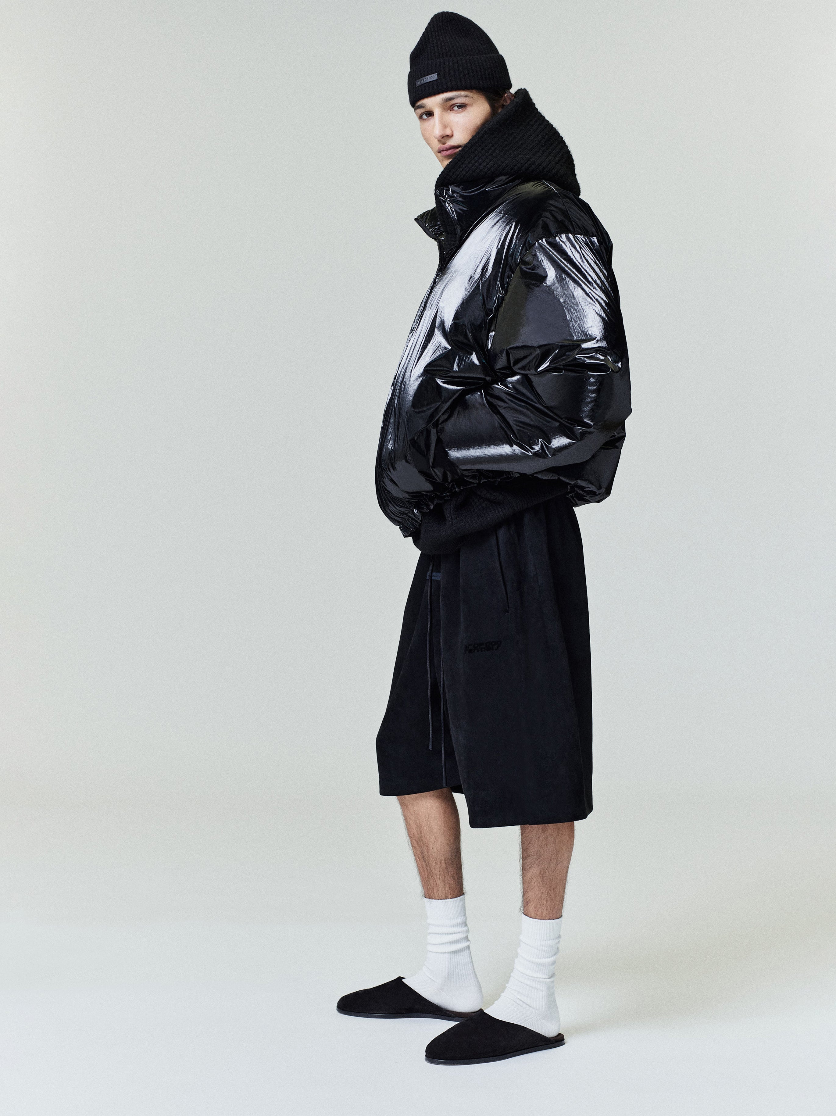 Ripstop Nylon Puffer Jacket
