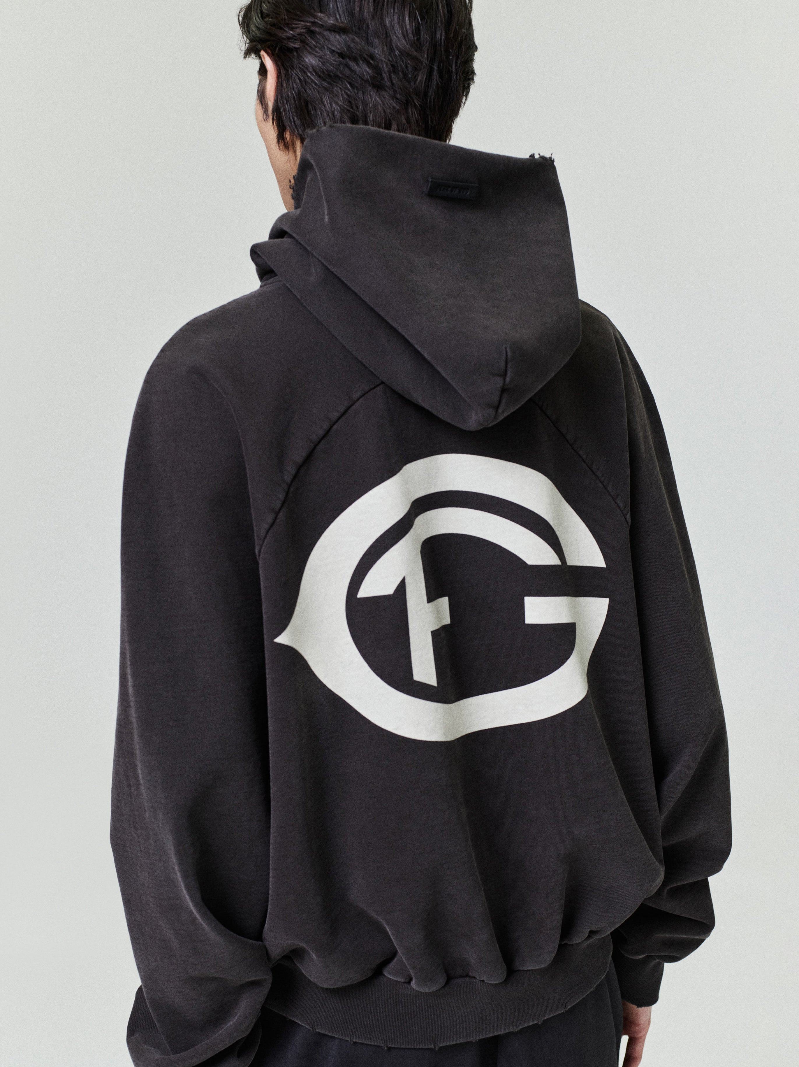 F Of G Classic Half Raglan Hoodie W/ Pocket