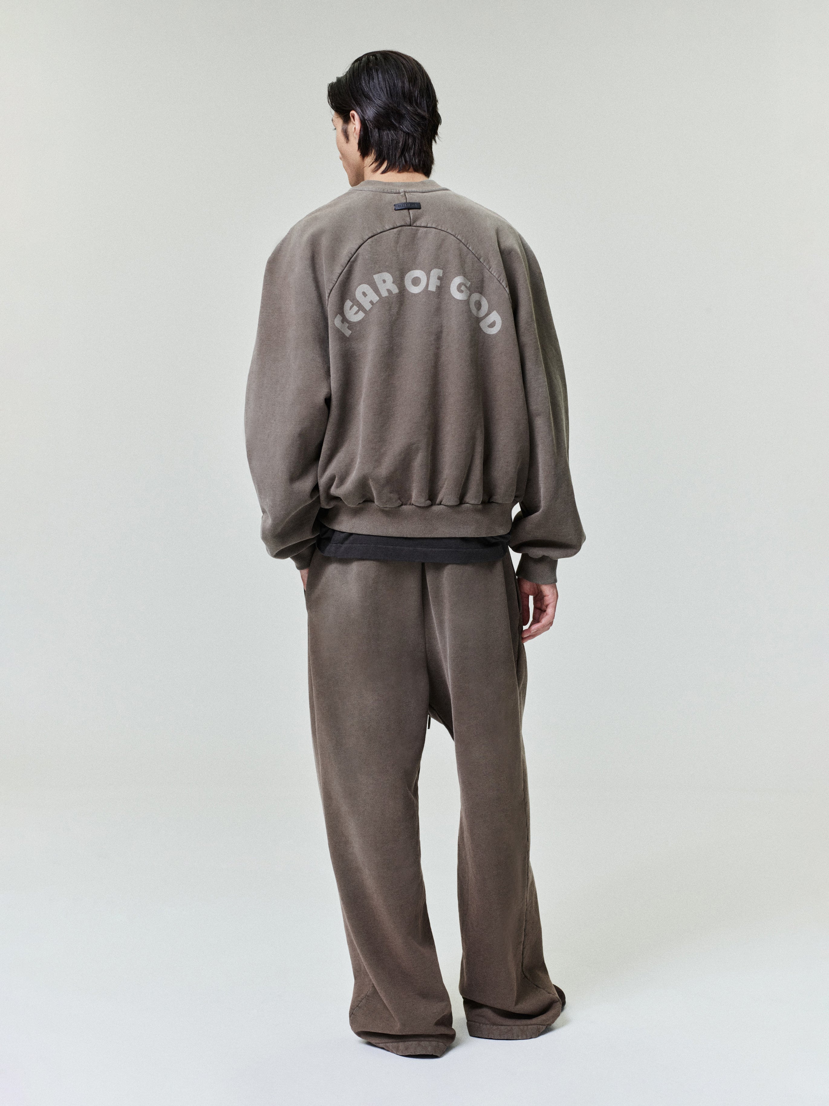 Sunfaded Wide Leg Sweatpant