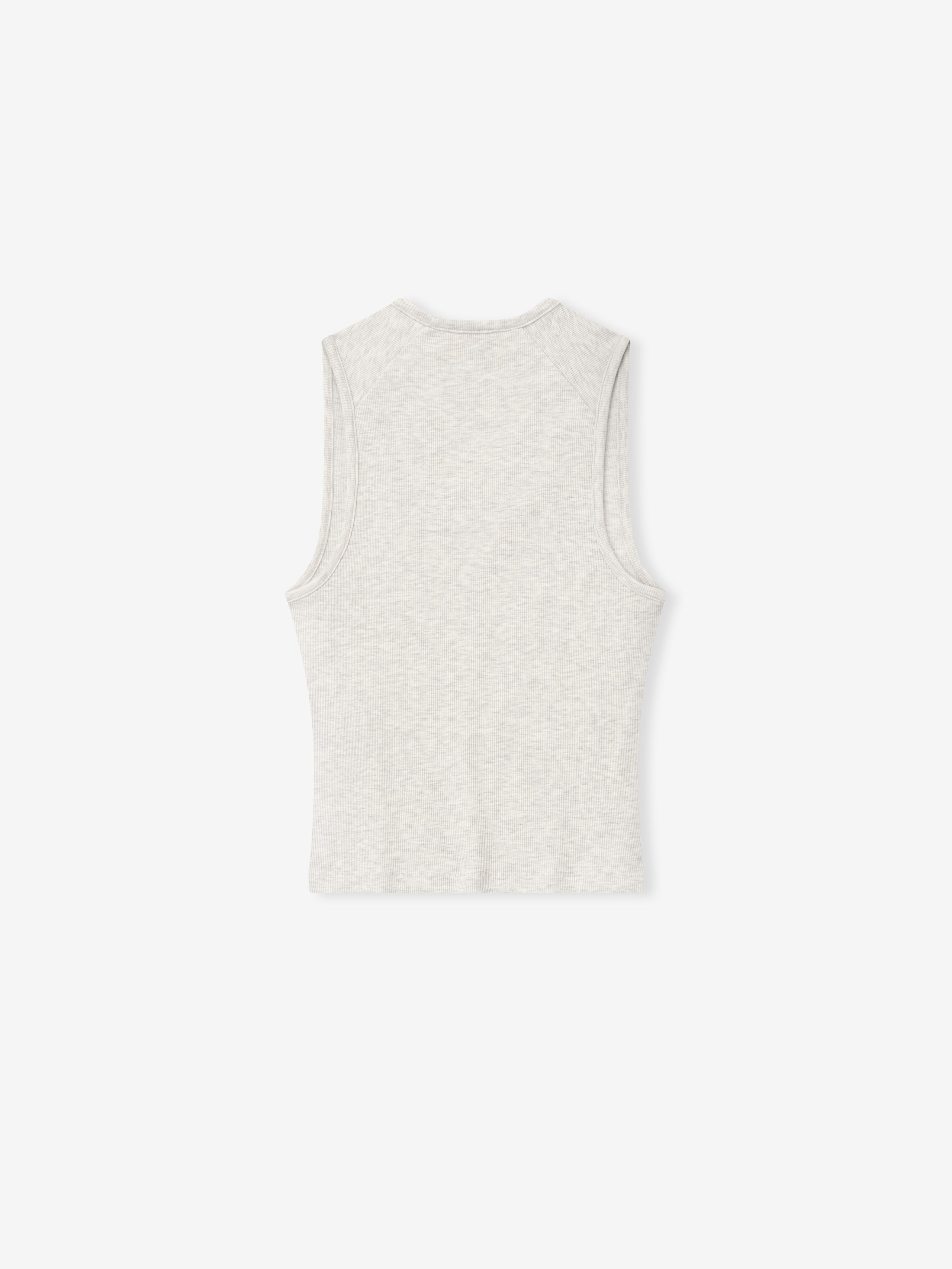 Womens Rib Fitted Tank