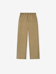 Womens Suede Fleece Signature Relaxed Pant