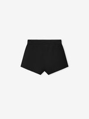 Womens Rib Knit Running Short