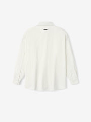 Womens Cotton Oxford Signature Button Up Shirt