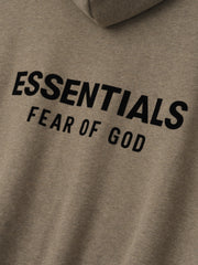 Essentials SS26 Classic Zip-Up Hoodie