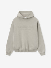 Embossed 90s Fit Fleece Hoodie
