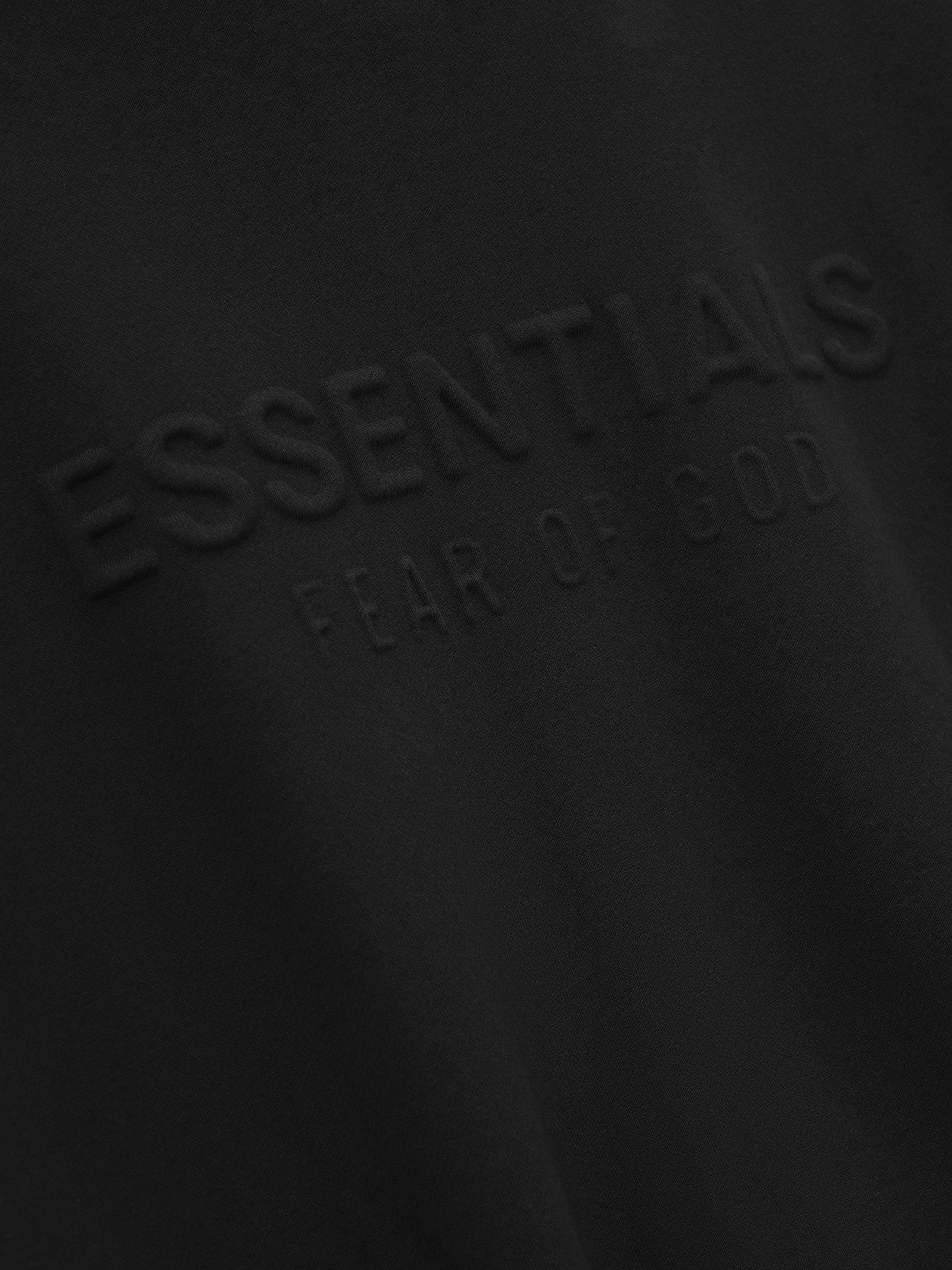 Embossed 90s Fit Fleece Zip-Up Hoodie