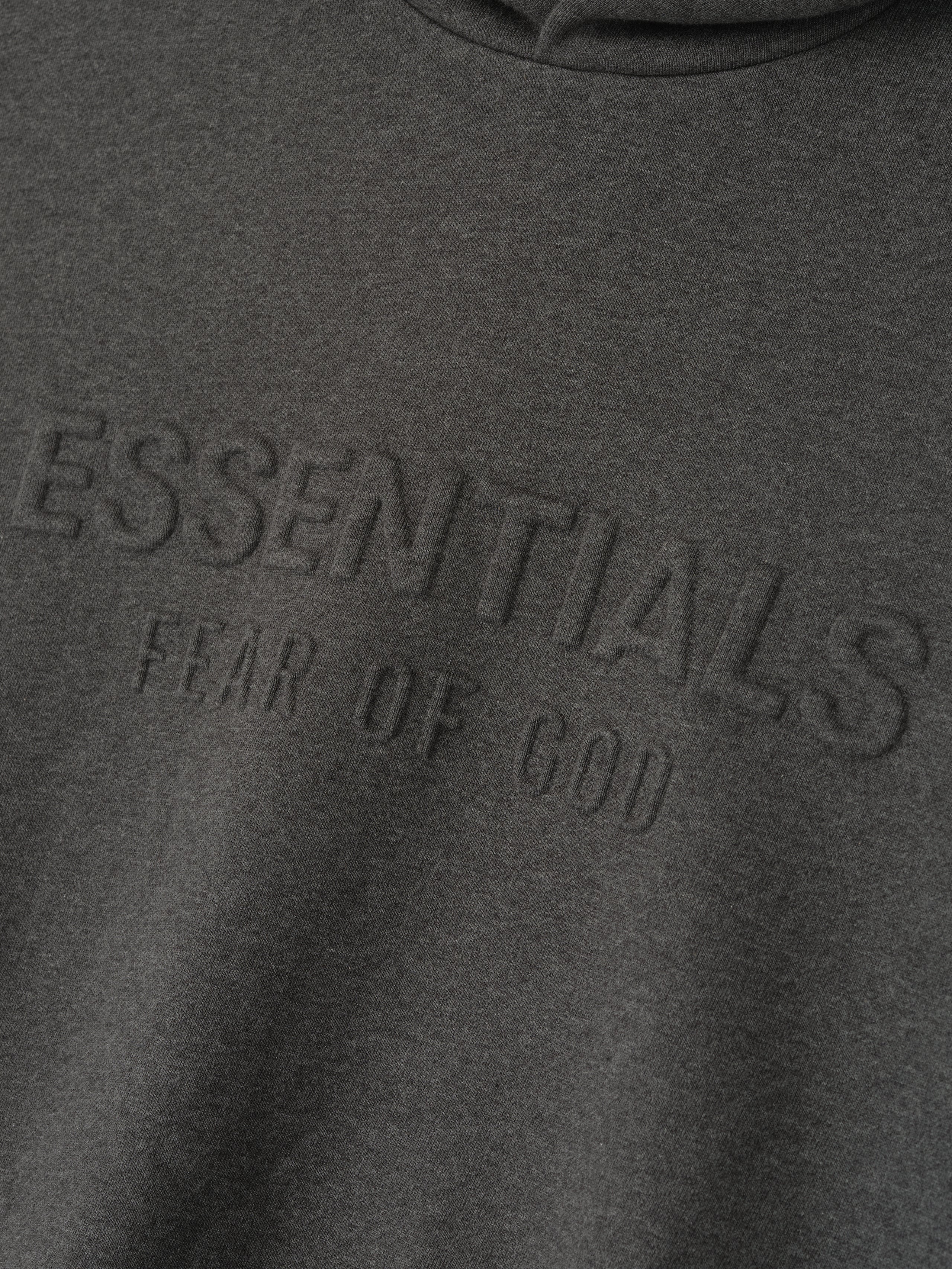 Embossed Essentials 90s Fit Hoodie