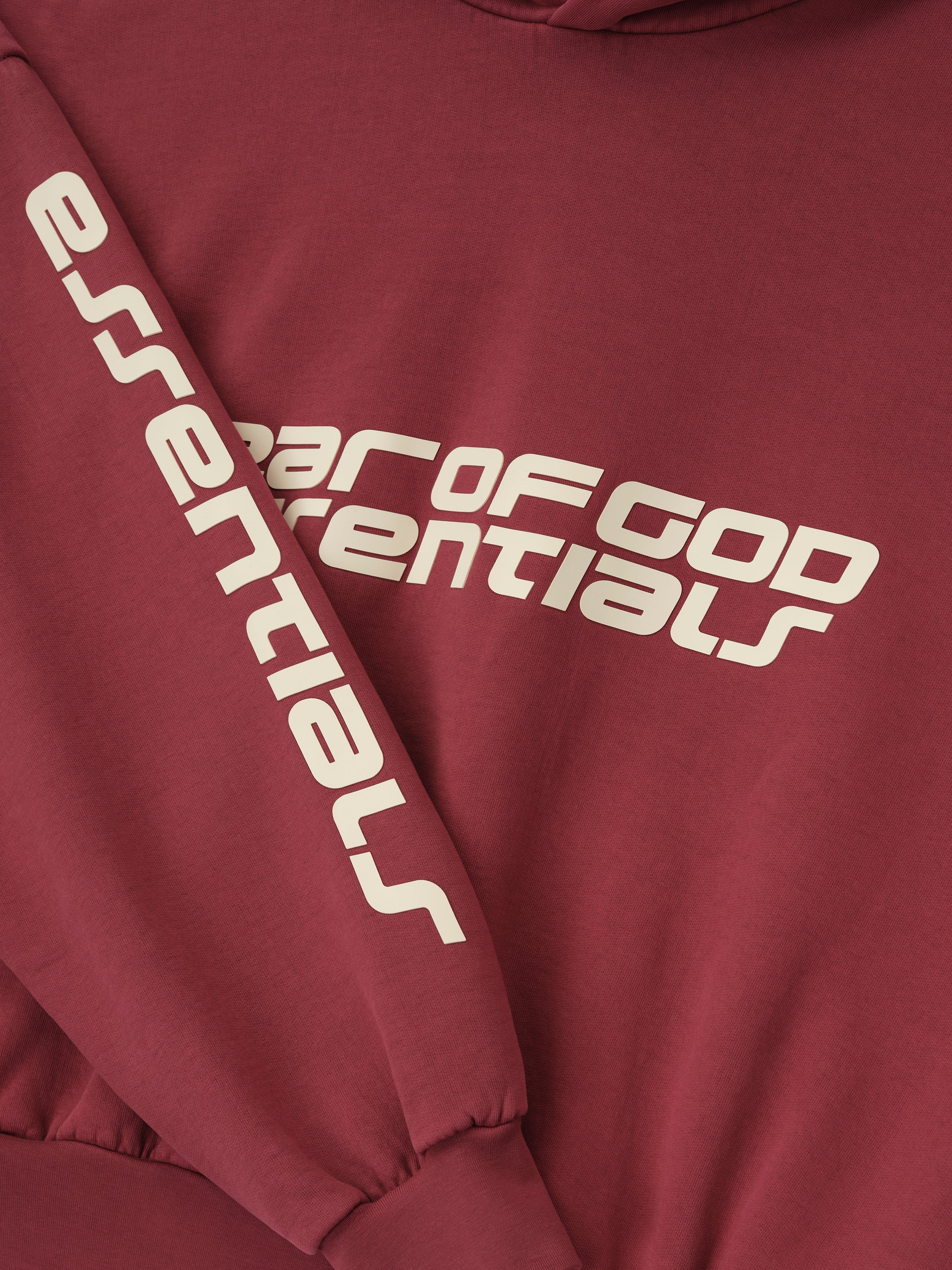Cropped Relaxed Hoodie