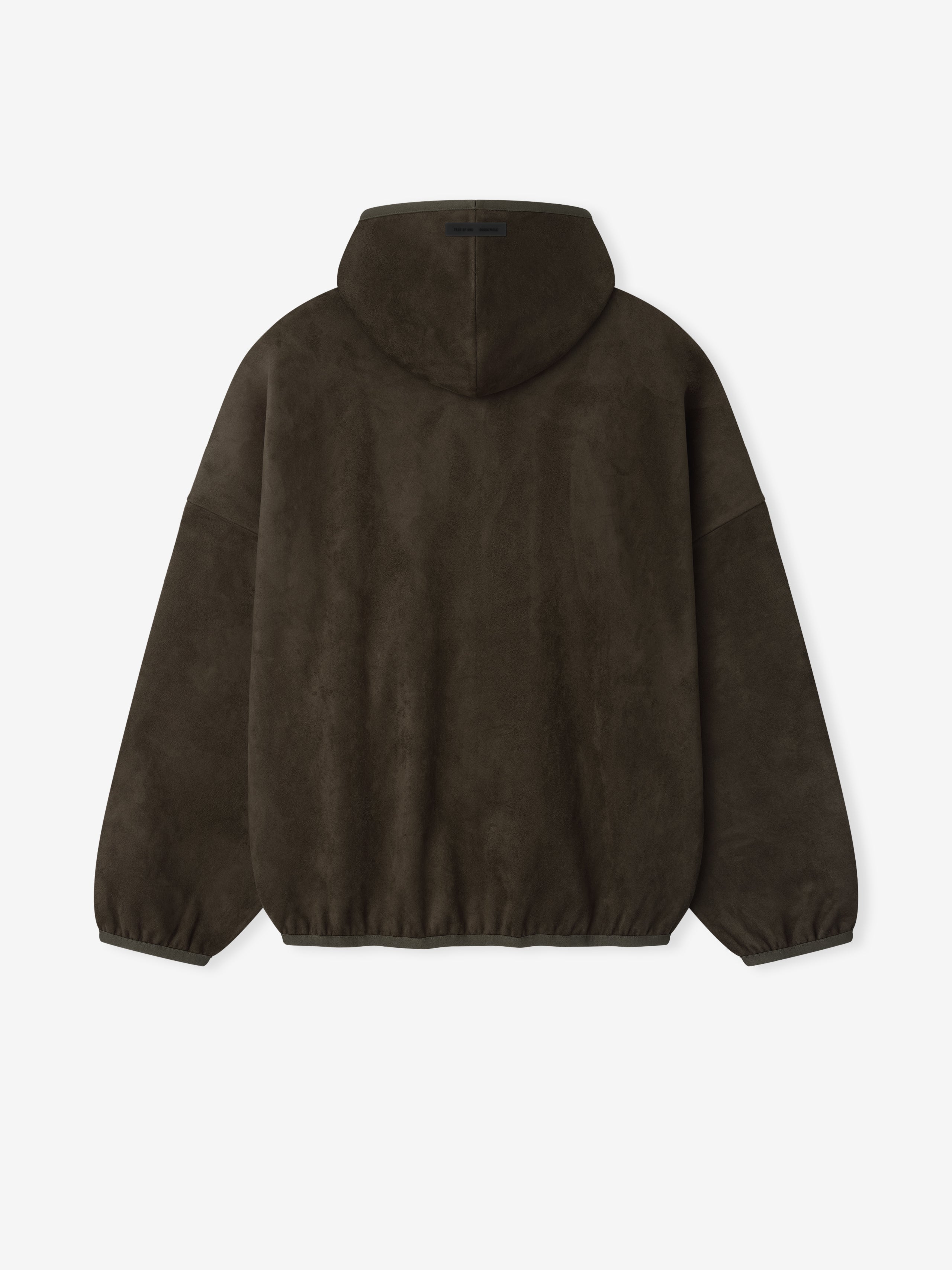 Suede Fleece Modern Hoodie