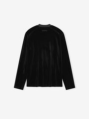 Womens Velour Classic Long Sleeve Tee