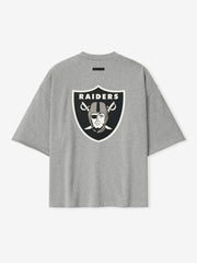 Raiders 90s 3/4 Sleeve Football Tee
