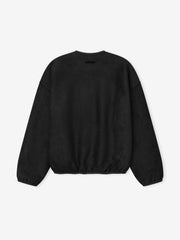 Suede Fleece Signature Modern Crewneck Sweatshirt
