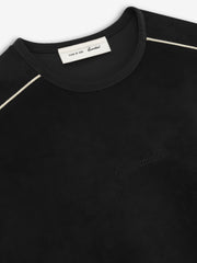Suede Fleece Signature Modern Crewneck Sweatshirt