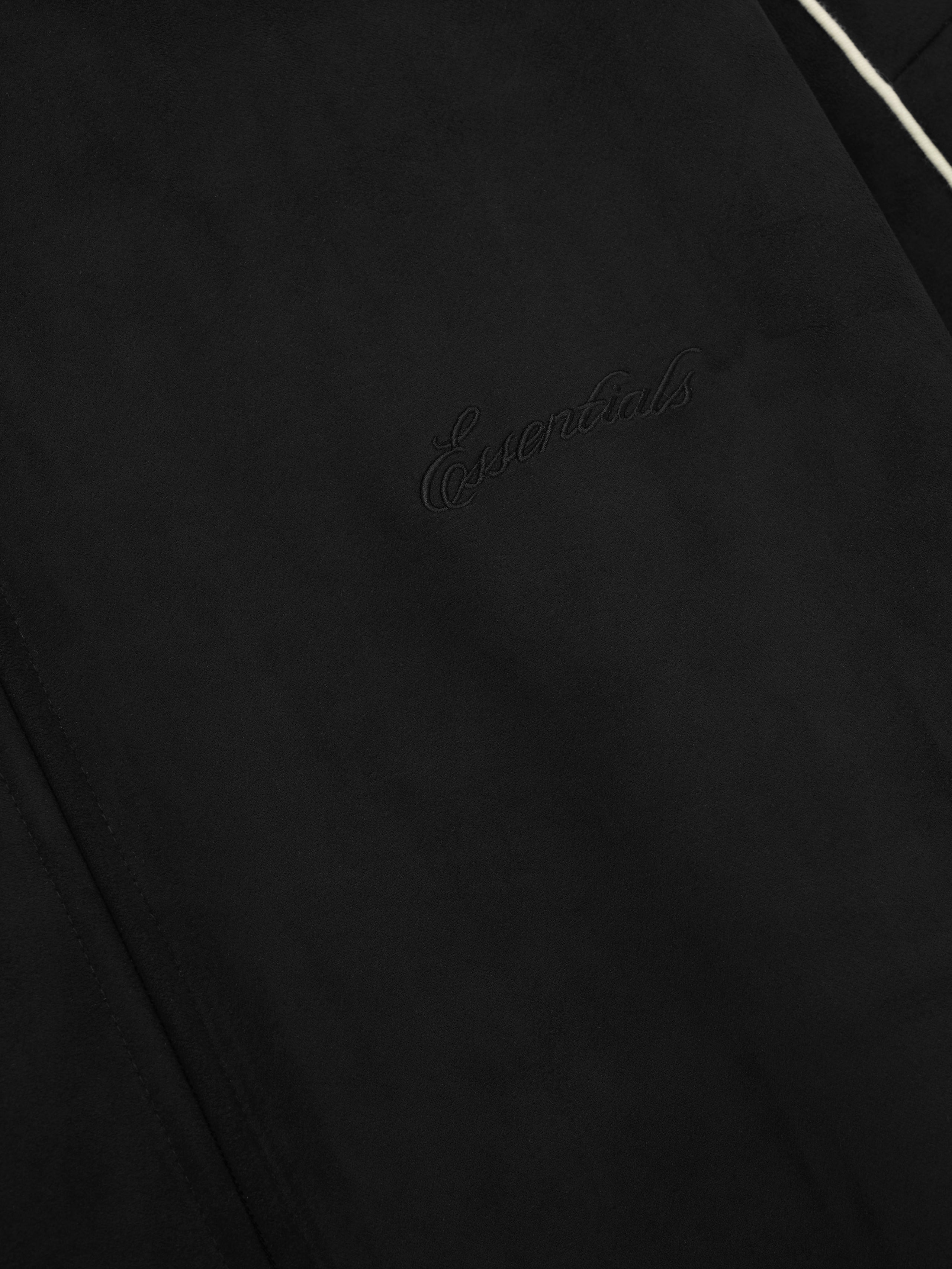Suede Fleece Signature Modern Track Jacket