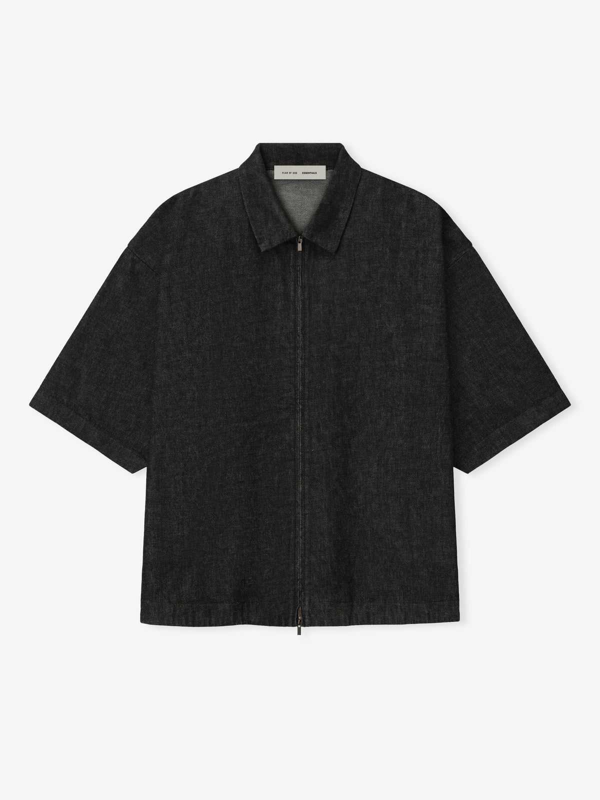 Denim Full Zip Work Shirt