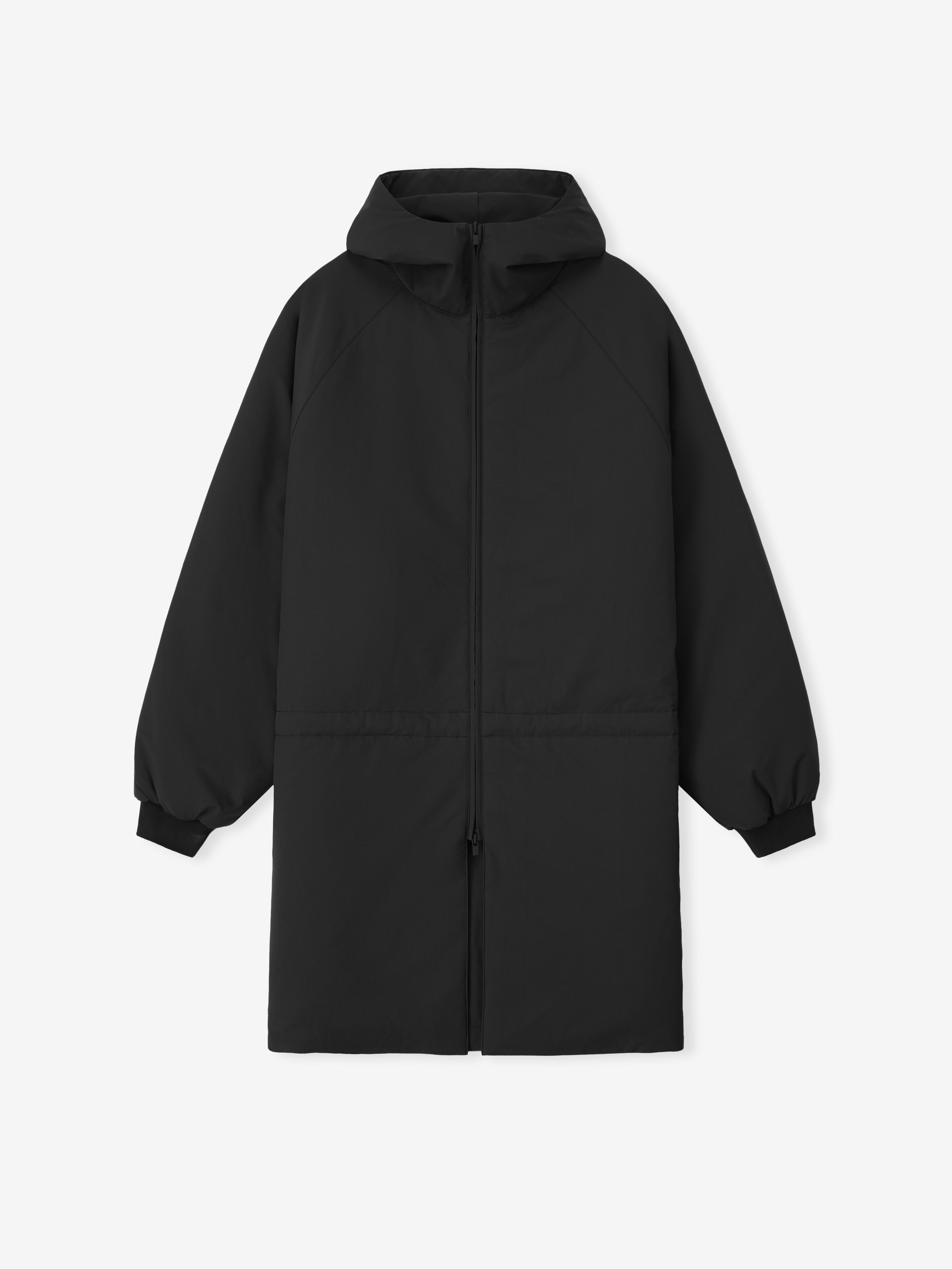 Tech Nylon Hooded Parka