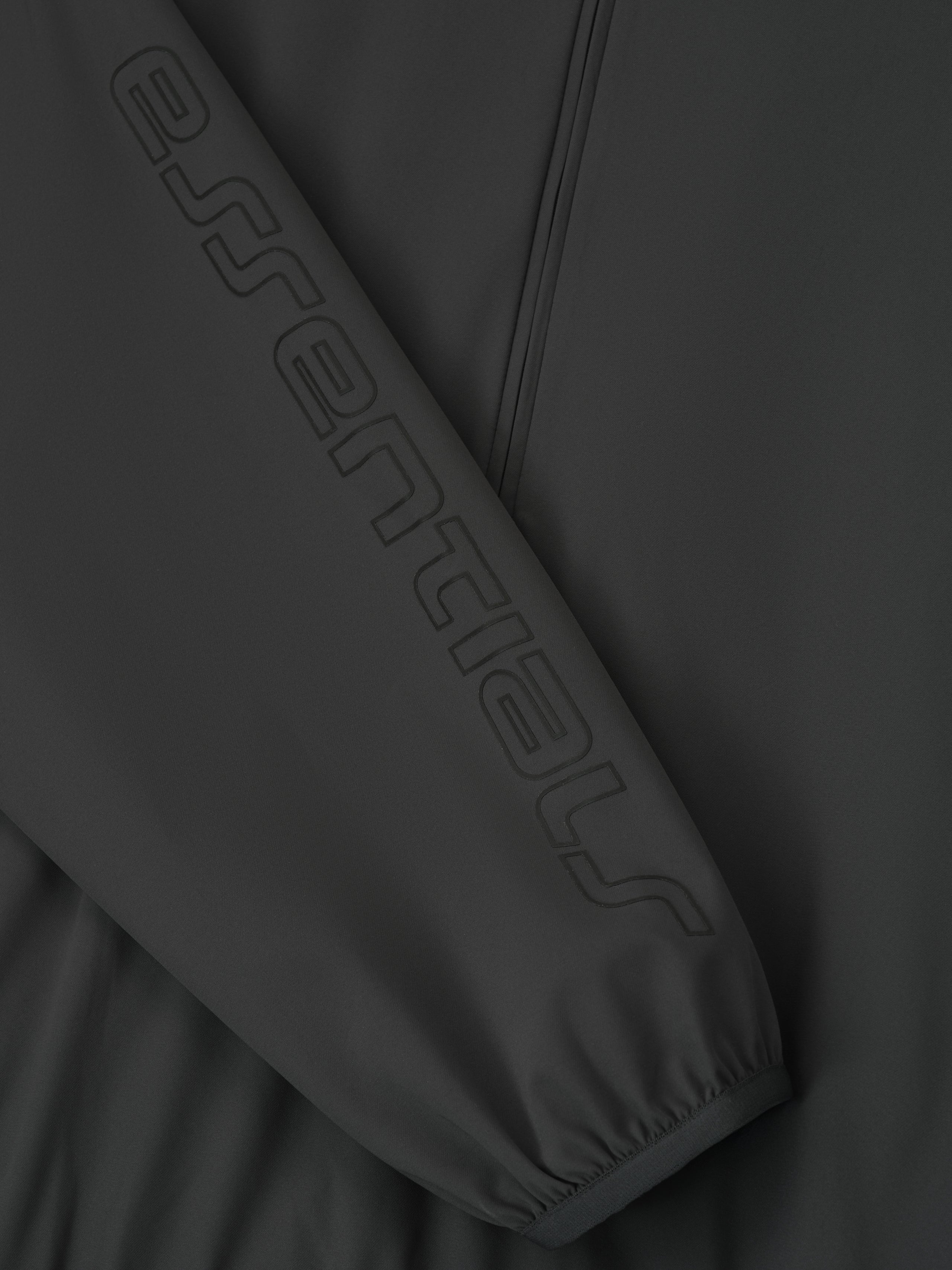 Tech Nylon Half Zip Track Jacket