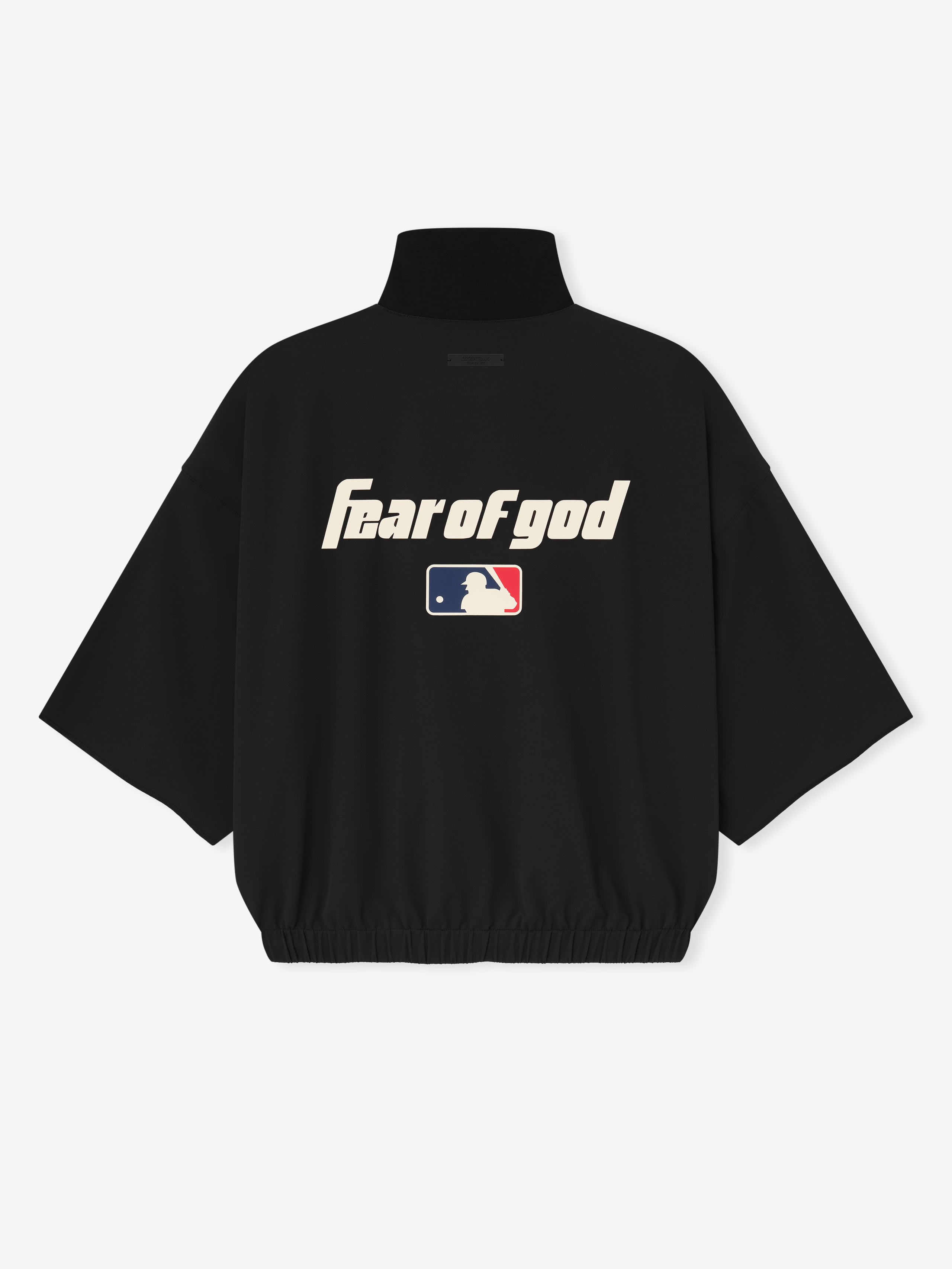 MLB 3/4 Sleeve Half Zip Jacket